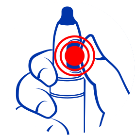 Stlačte tlačidlo na bočnej strane.